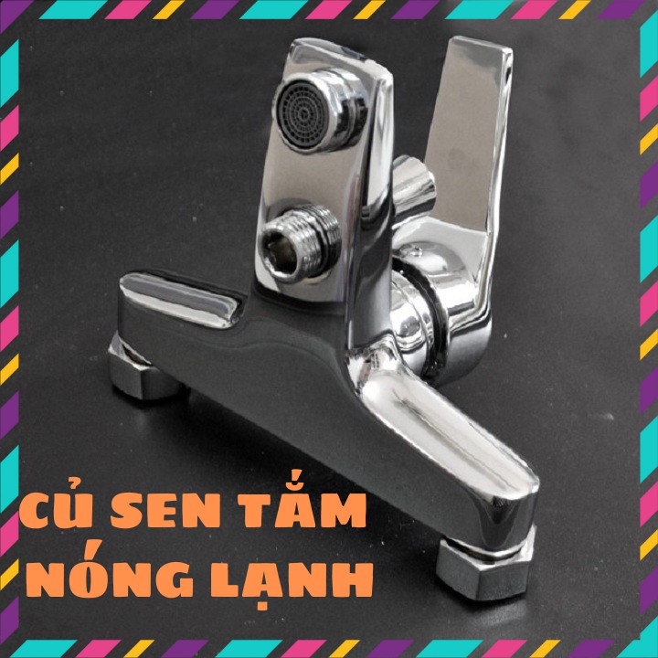 Củ sen tắm nóng lạnh SNL904 giá rẻ tặng kèm 2 chân Z