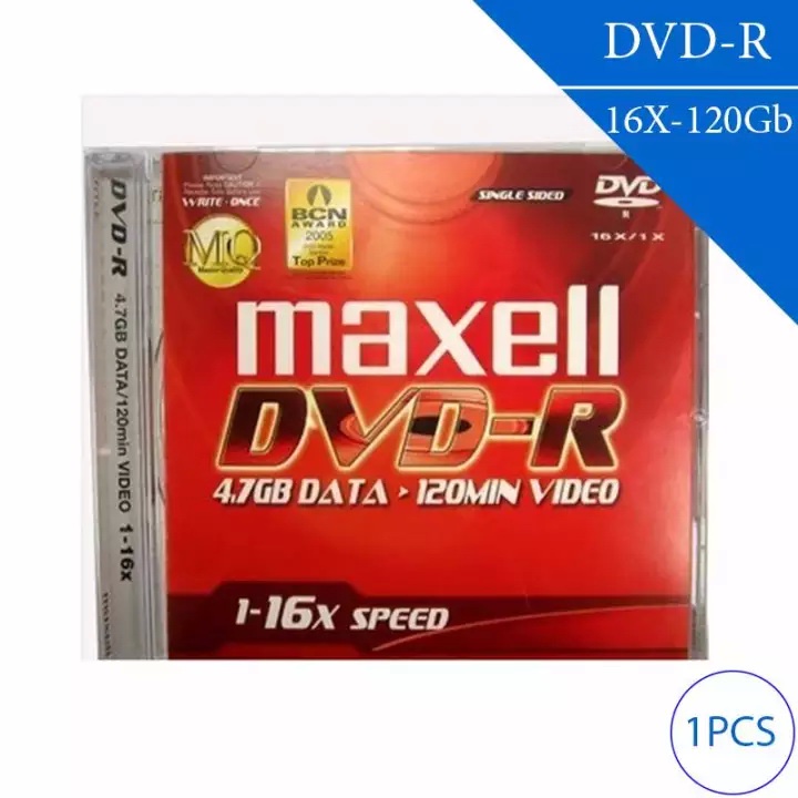 Hộp 10 đĩa trắng DVD-R Maxell