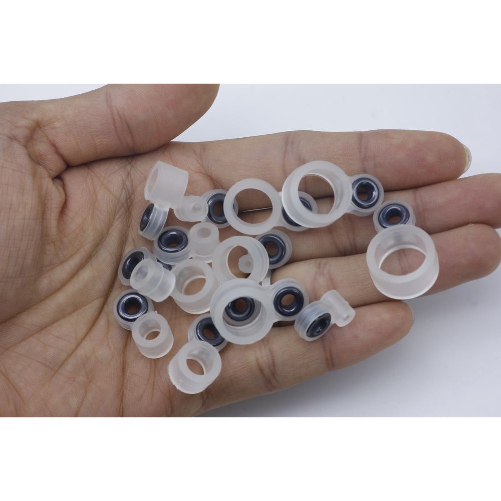 Set 14 Phụ Kiện Hỗ Trợ Câu Cá Bằng Silicon 1-14 #