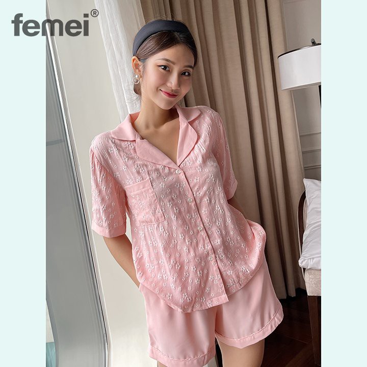 FEMEI - Bộ pyjama mặc nhà PNP017 LOCA SET
