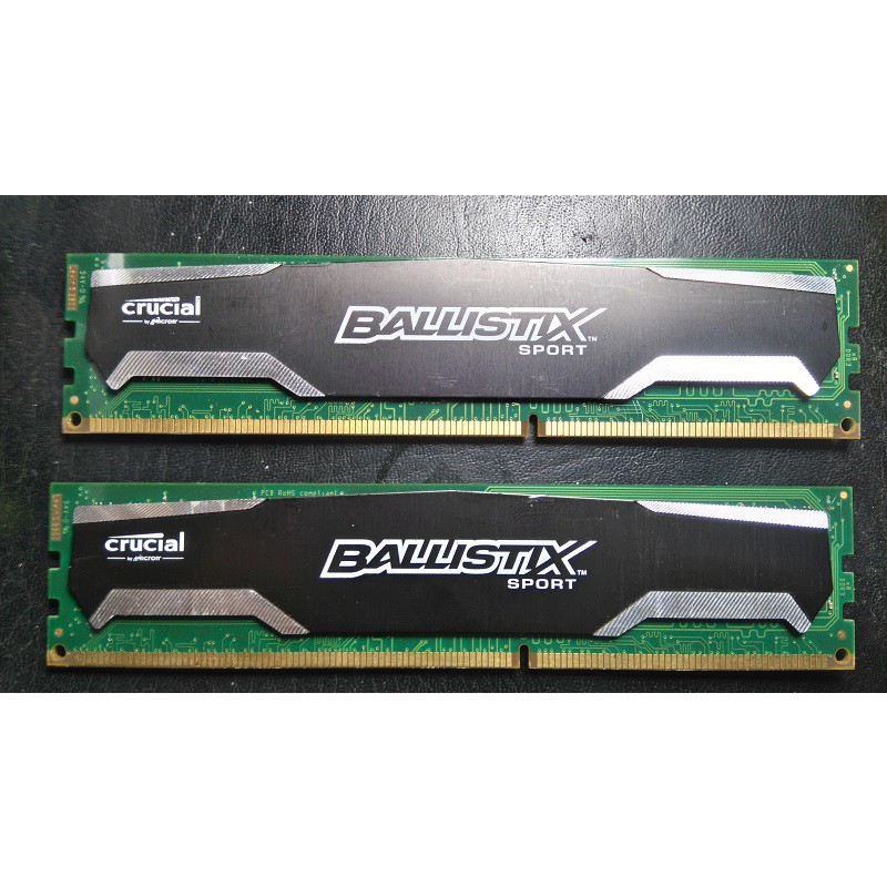 Ram tản nhiệt 8Gb ddr3 bus 1600 - 12800U, ram bộ hiệu Crucial BALLISTIX, bảo hành 36 tháng