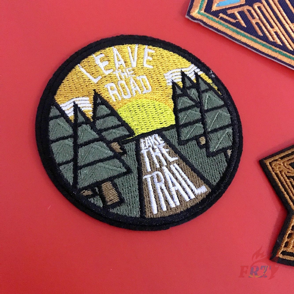 ☸ Explorer Traveler Patch ☸ 1Pc Diy Sew on Iron on Badges Patches Apparel Appliques