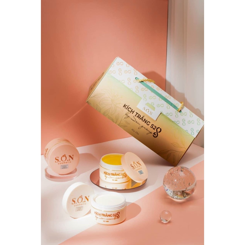 [SET 3 HỘP] KEM KÍCH TRẮNG BODY TAM SẮC S2 S.O.N CHÍNH HÃNG
