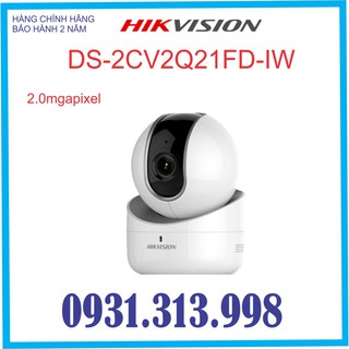 Camera IP Robot Hồng Ngoại Không Dây 2.0 Megapixel HIKVISION DS-2CV2Q21FD-IW