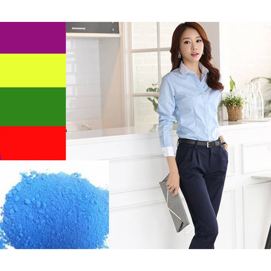Màu NHUỘM Quần áo màu THIÊN THANH