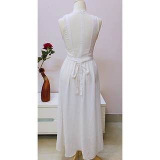 [Lưu ý đầm mỏng không lót] Đầm maxi tiểu thư sang chảnh