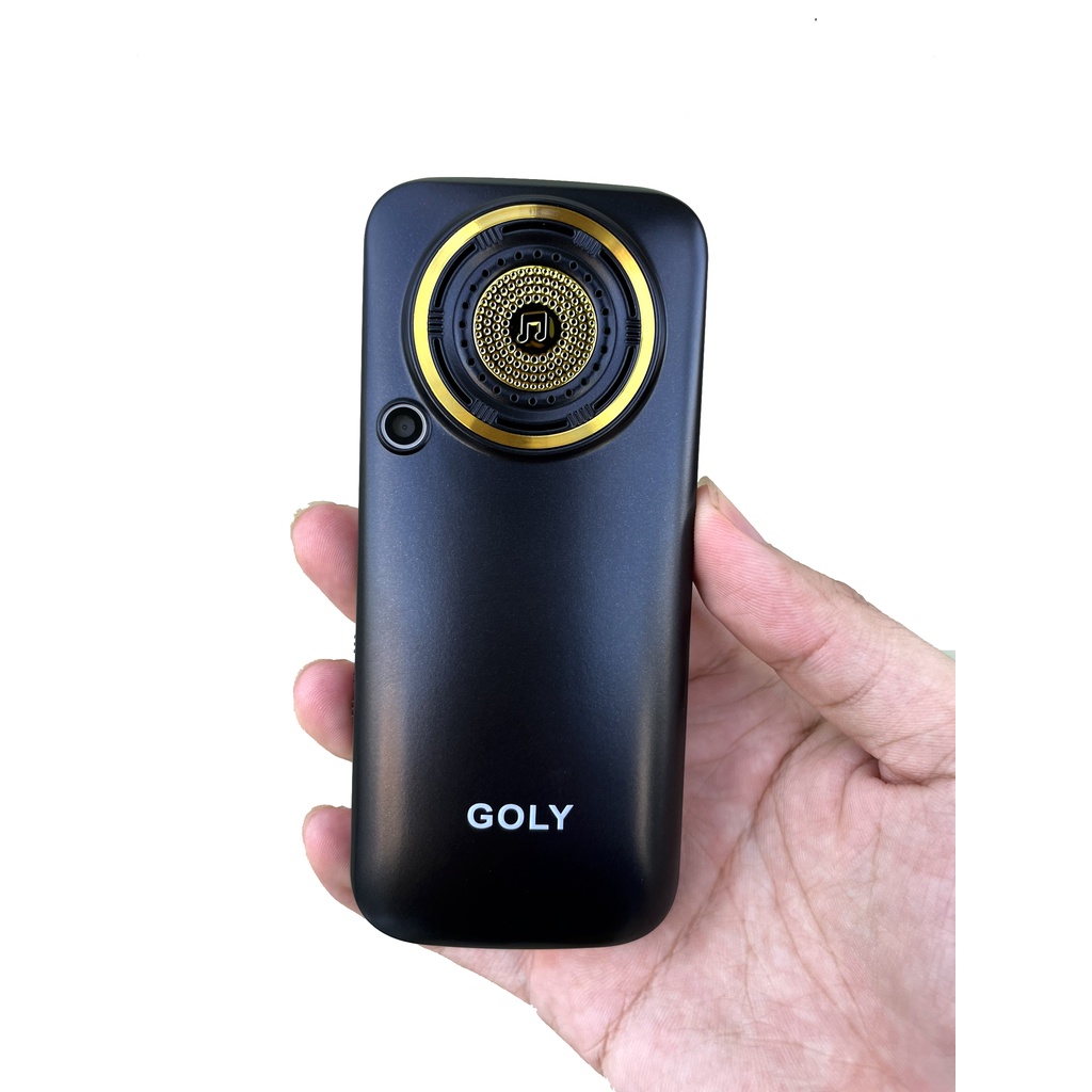 Điện thoại Goly base 75 Pro 4G,màn hình lớn,cỡ chữ to,đèn pin kép - Hàng chính hãng