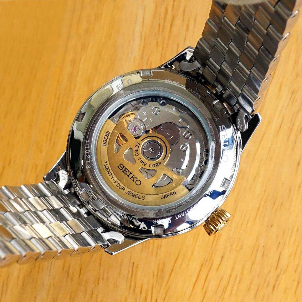 Đồng Hồ Nam Seiko Presage Automatic Sang Trọng Dây Kim Loại