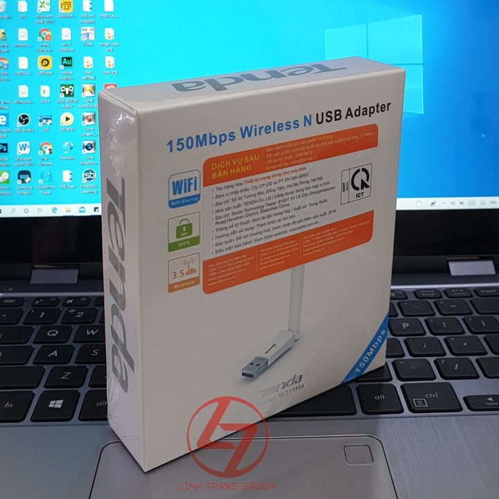 USB thu wifi chuẩn N 150Mbps Tenda W311MA PK69