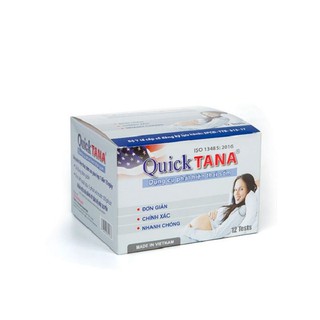 [Che tên sản phẩm] Que thử thai QUICK TANA, HỘP 1 QUE THỬ