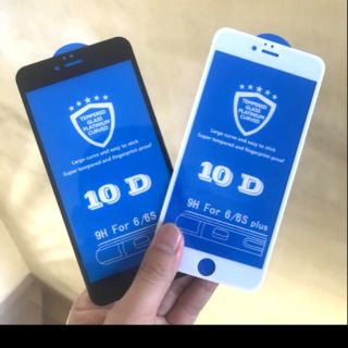 Kính cường lực 10D iphone 6 / 6s / 6plus / 6s plus / 7 / 7plus / 8 / 8plus / iphone X full màn hình