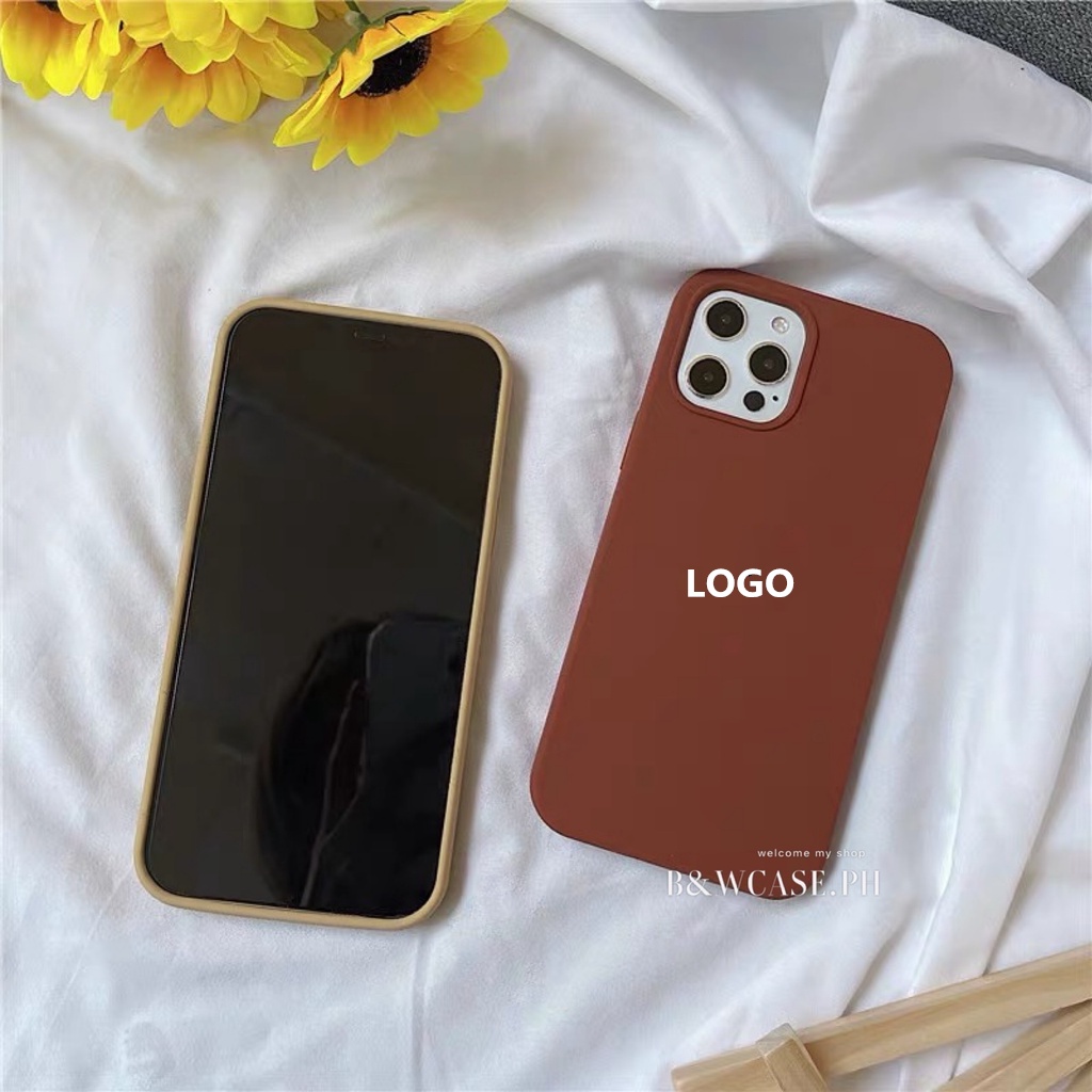 Ốp điện thoại silicon màu trơn thời trang cho Compatible for iPhone 12 11 Pro Max X Xs Max Xr Se2 6 6s 7 8 Plus
