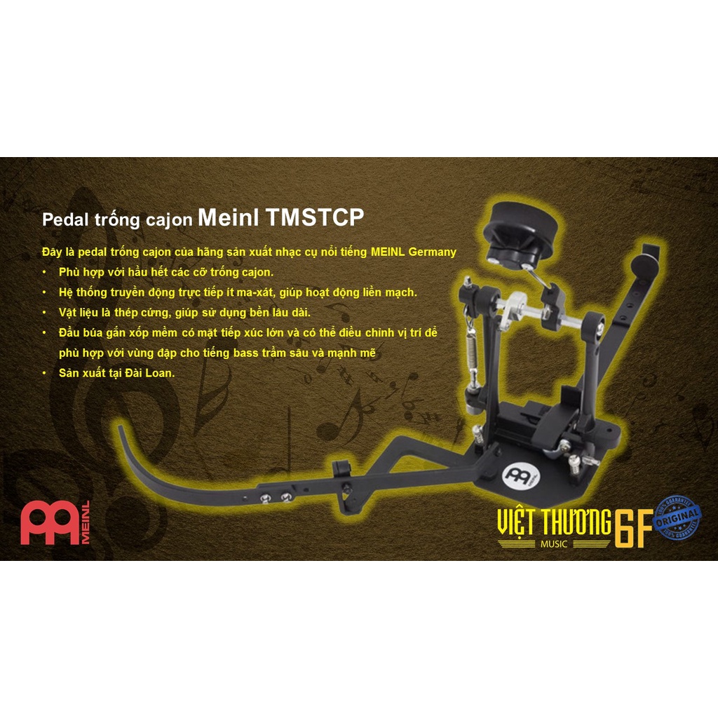 Pedal dành cho trống Cajon Pedal Meinl TMSTCP