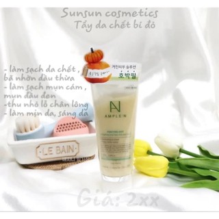 Tẩy da chết bí đỏ ample:n purifying shot