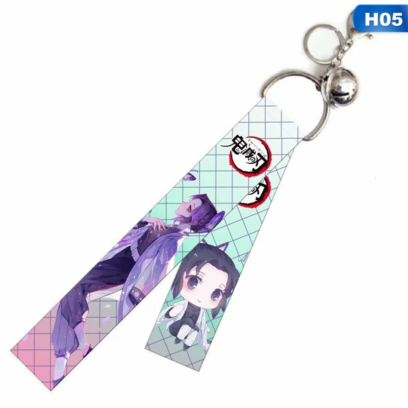 flowersqueen Móc khóa chủ đề hoạt hình anime độc đáo