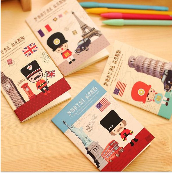 Sổ Cầm Tay Mini Nhiều Mẫu Giao Màu Ngẫu Nhiên
