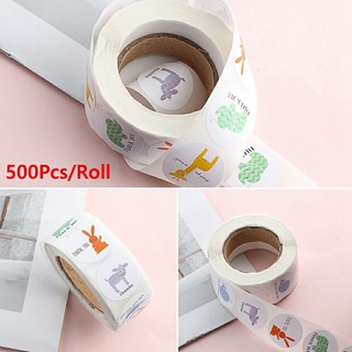 CUỘN 500 TEM DÁN STICKER THANK YOU