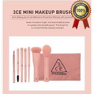 Bộ Cọ 3CE Mini Makeup Brush Kit 7 Cây