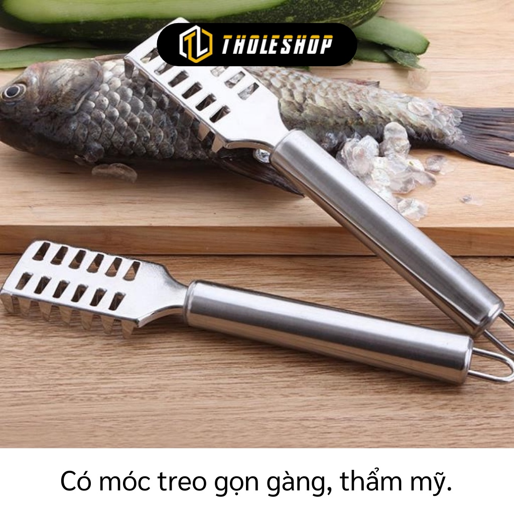 Dụng Cụ Đánh Vảy Cá - Cây Cạo Vảy Cá Bằng Inox Chất Liệu Inox Cao Cấp, An Toàn 5350