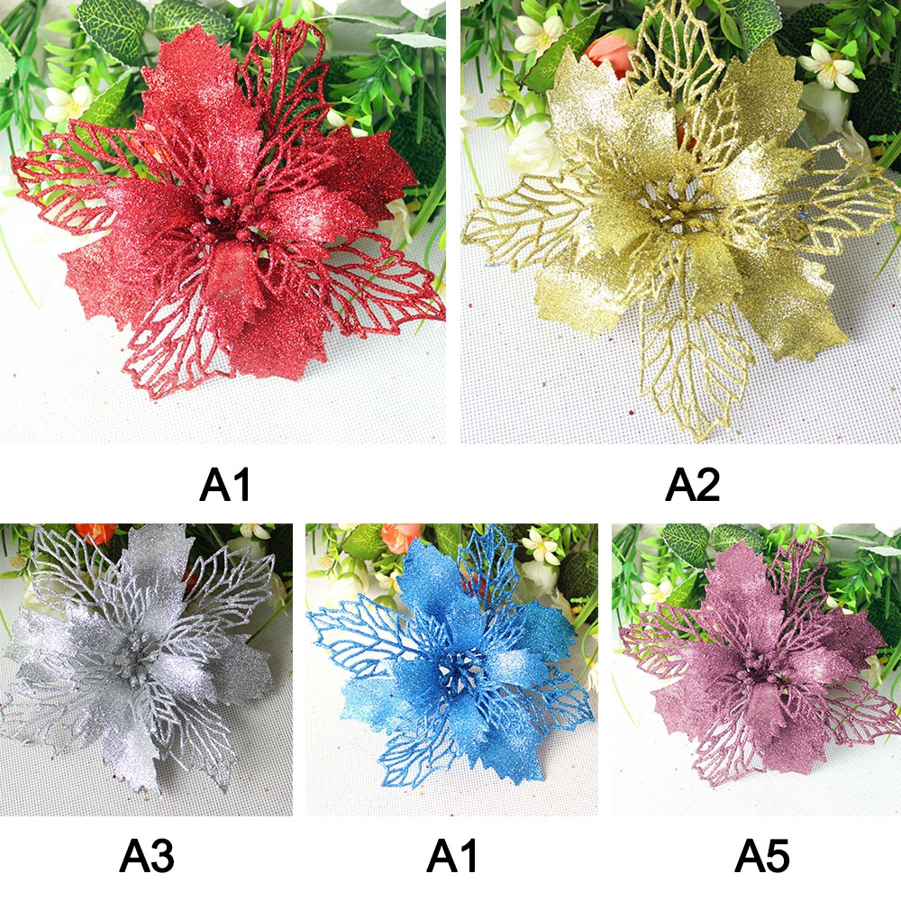 Artificial Flowers Decoration Flowers DIY Flower Head Christmas Home Wedding Decoration