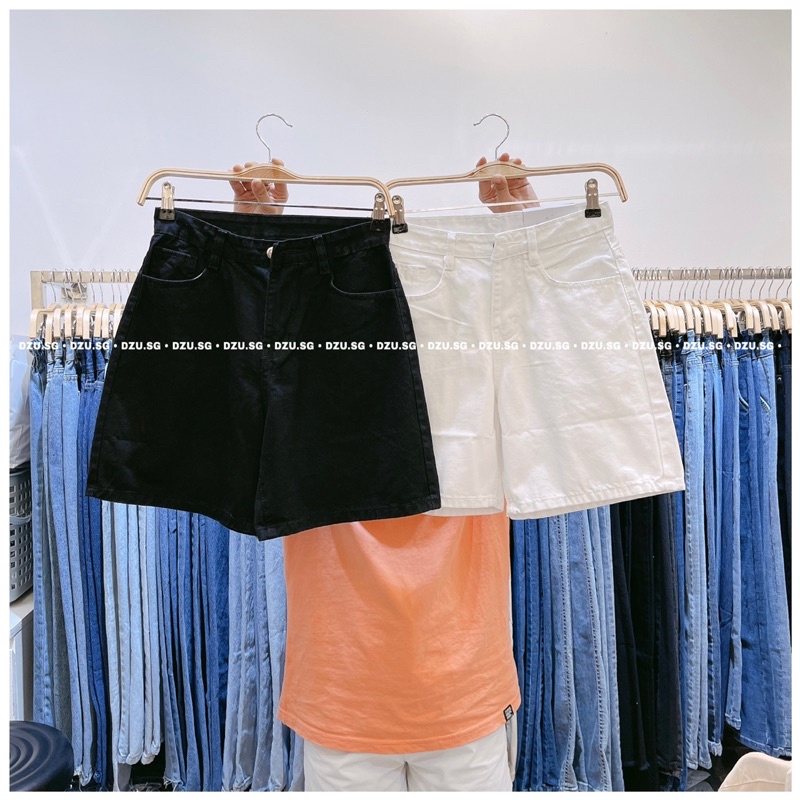 Quần short jean nữ phong cách hàn quốc DZU.SG