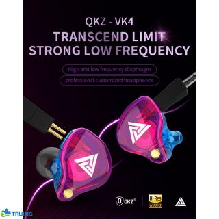 Tai Nghe Nhét Tai Qkz Vk4 Kết Nối Bluetooth Hỗ Trợ Âm Thanh Hifi Cao Cấp