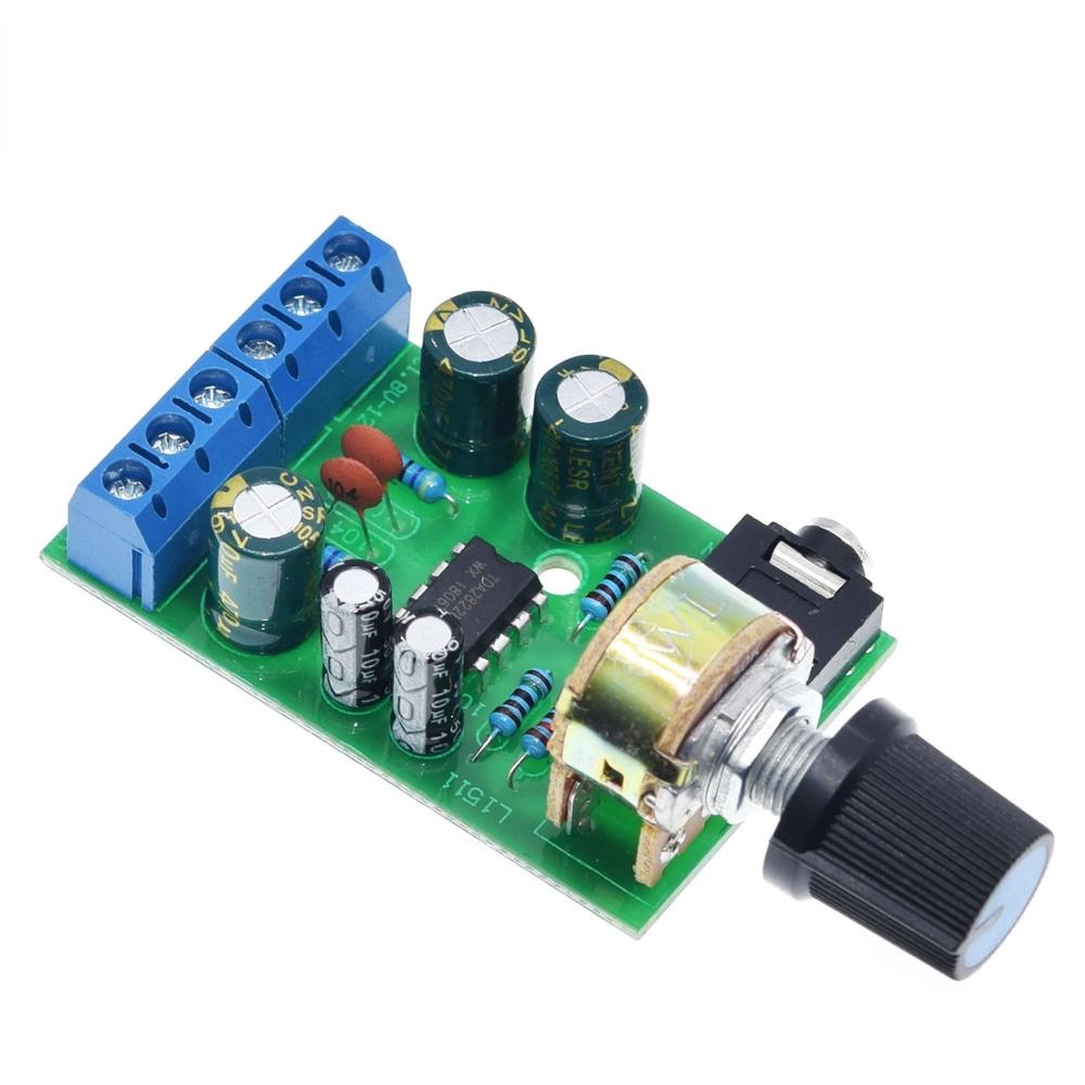 Bảng Mạch Khuếch Đại Âm Thanh TDA2822M 2.0 DC 1.8-12V Dual Channel AMP AUX