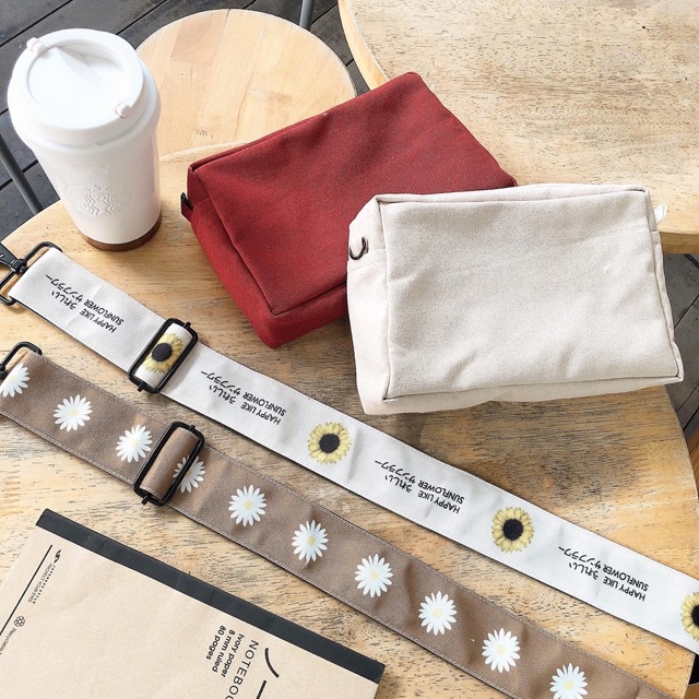 [Mã WABRBAGS giảm 20K đơn 99K] LINLINCANVAS Túi Hộp nhiều màu + quai ( shop sẽ inbox chọn quai khi có order )