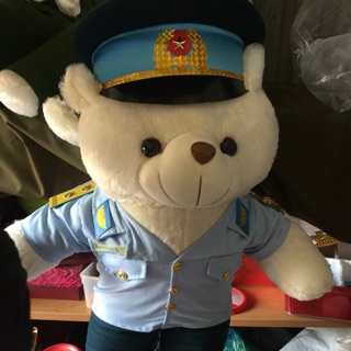 Gấu bông phòng không -không quân 35 cm