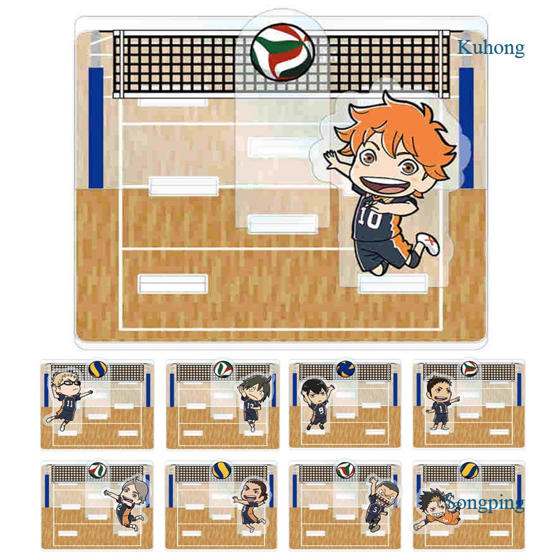 Giá đỡ mô hình Haikyuu bằng acrylic để bàn trang trí