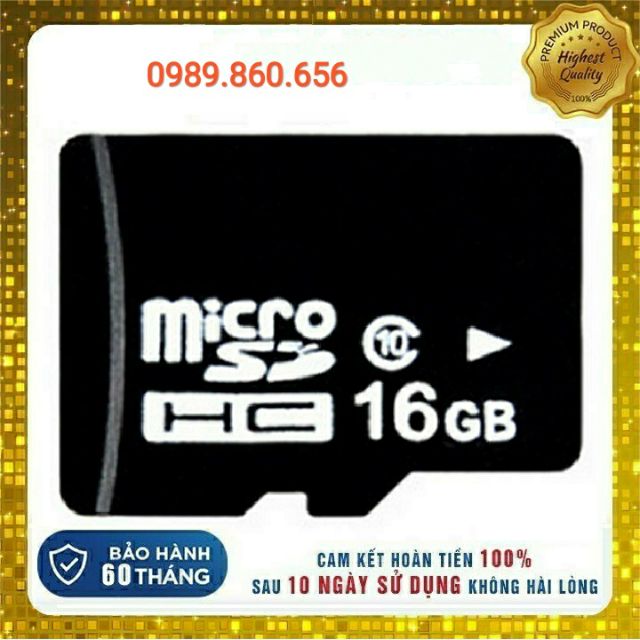 Thẻ nhớ 64Gb - 32Gb - 16Gb Class10 tốc độ cao chuyện dụng cho Camera IP wifi, Smartphone, loa đài.