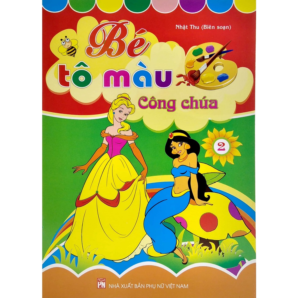 Sách Bé Tô Màu Công Chúa - Tập 2