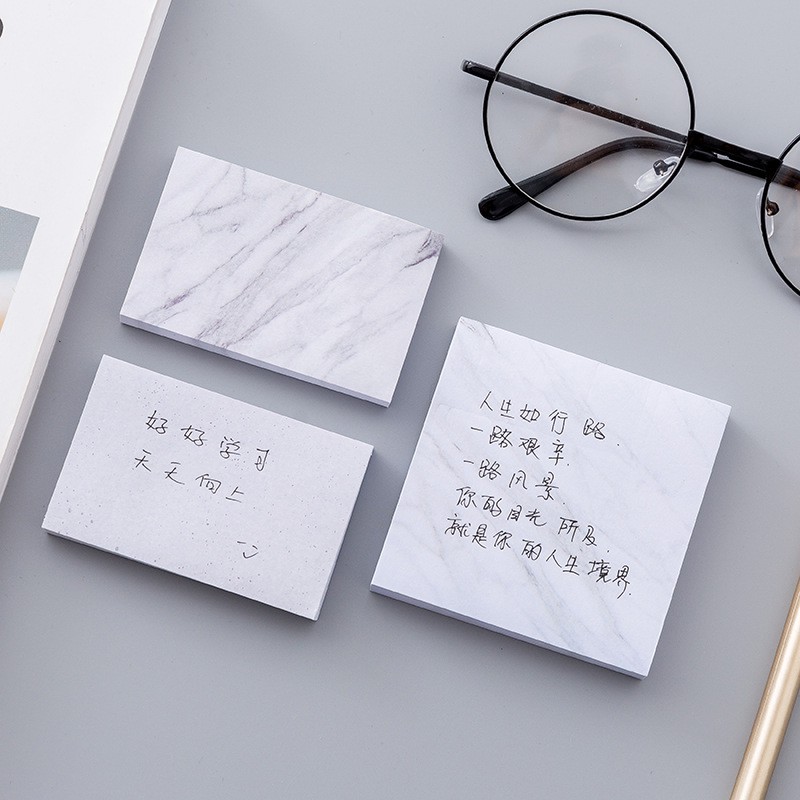 Giấy Ghi Chú Họa Tiết Đá Cẩm Thạch