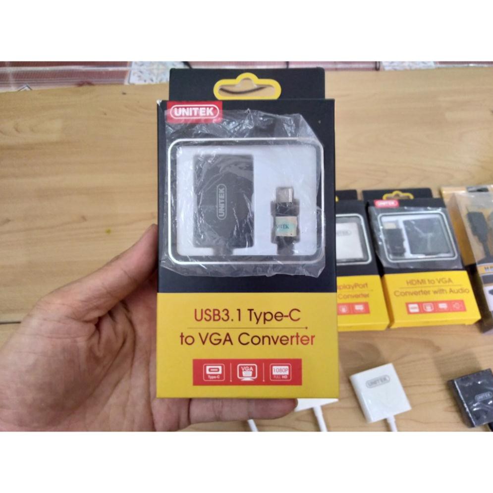 Thanh lý TYPE-C to VGA,HDMI Unitek còn mới