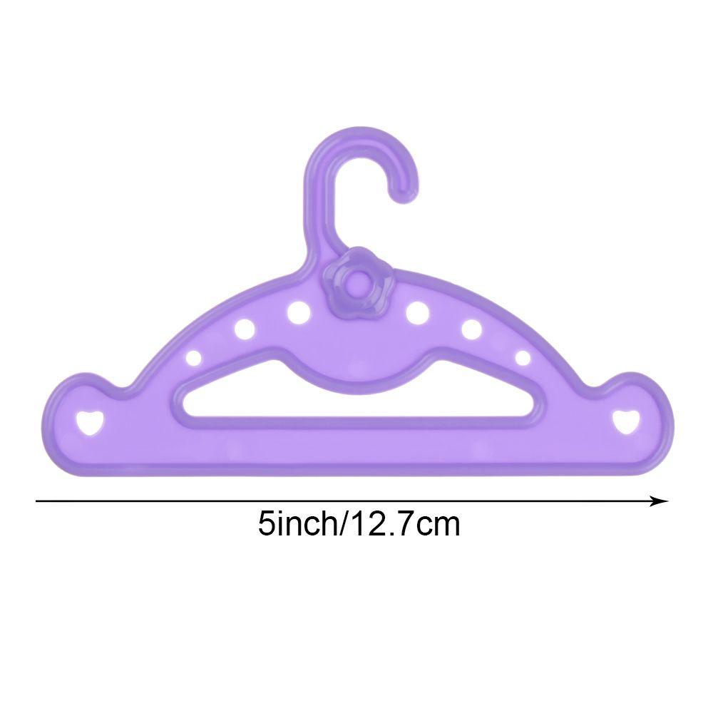 BEBETTERM Set 5 Móc Treo Quần Áo Mini 18 Inches 43 cm Cho Búp Bê