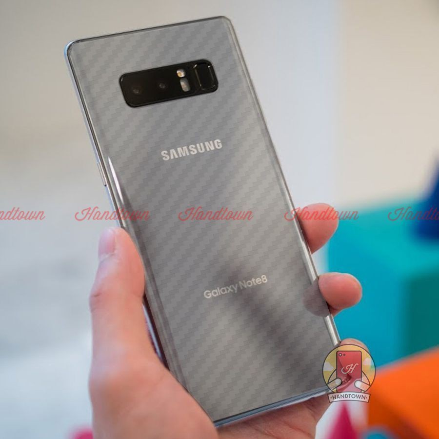 Miếng Dán Lưng Cacbon Samsung Galaxy Note 8 / Note 9