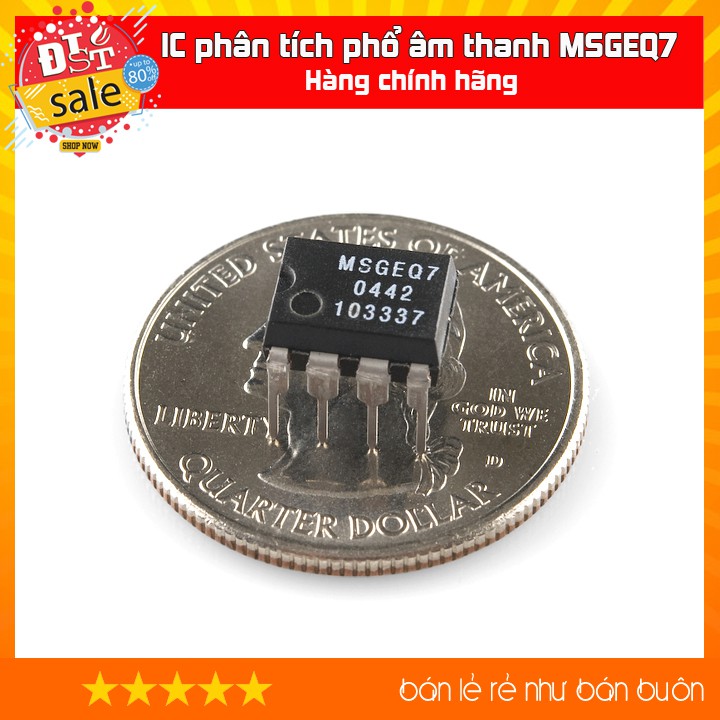 MSGEQ7 IC phân tích phổ âm thanh - Cam kết hàng chính hãng Sparkfun