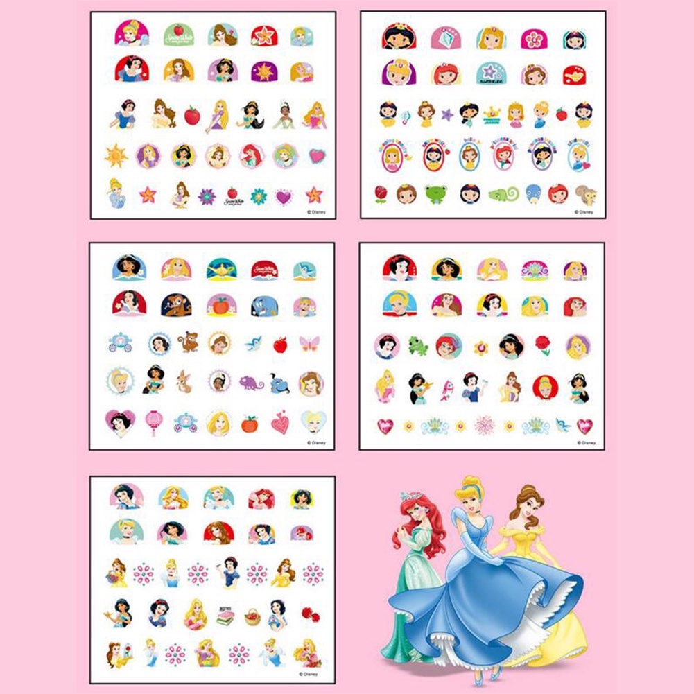 Tờ sticker dán trang trí móng hình chuột mickey xinh xắn