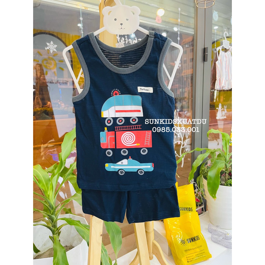 Bộ Cotton tre sát lách xuất Hàn
