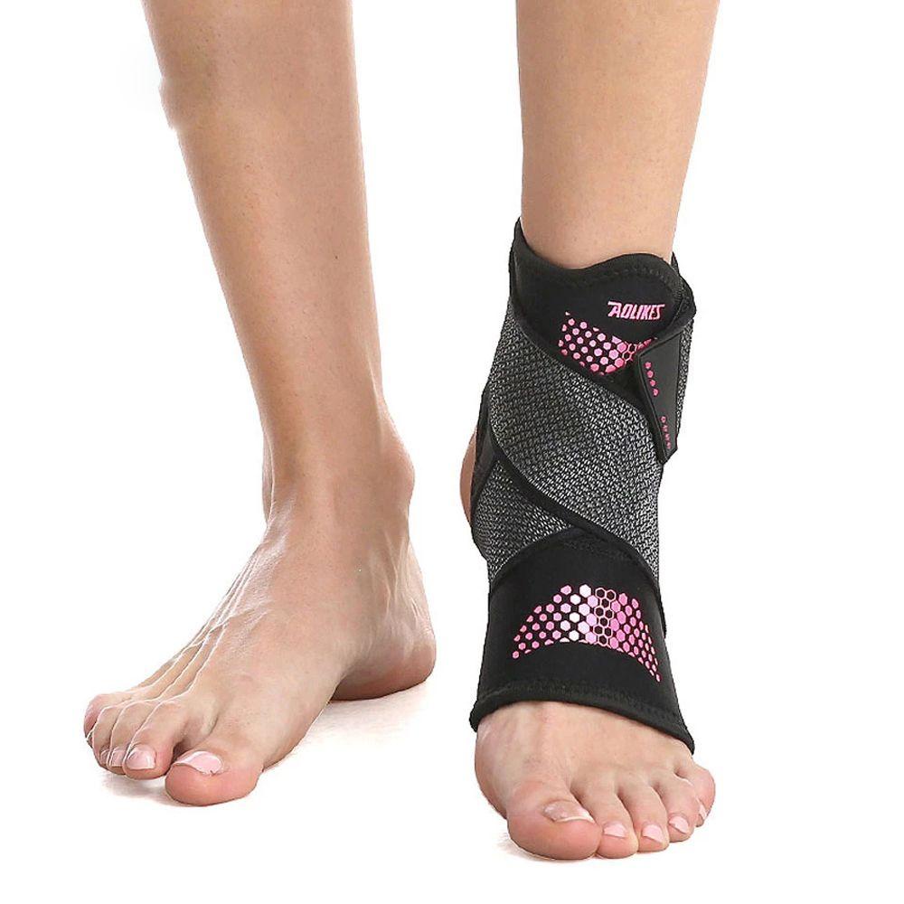 Đai Quấn Bảo Vệ Mắt Cá Chân Co Giãn Có Thể Điều Chỉnh Hỗ Trợ Chơi Thể Thao
