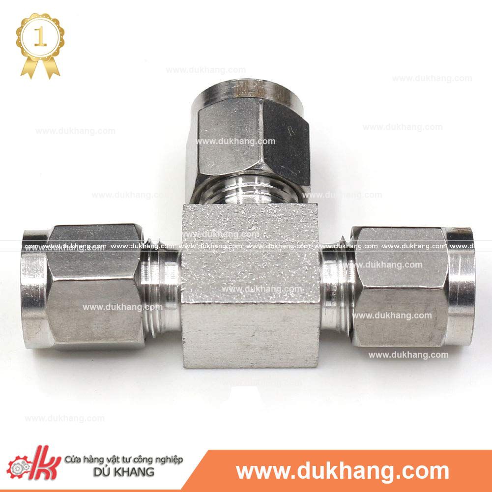 Siết hạt bắp 3 đầu chữ T inox 304