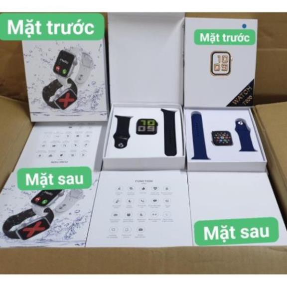 [XẢ KHO+FREE SHIP] Đồng Hồ Thông Minh T500 Seri 5 Thay Được Dây | kết nối bluetooth kích thước 44mm đo nhịp tim tiện dụn