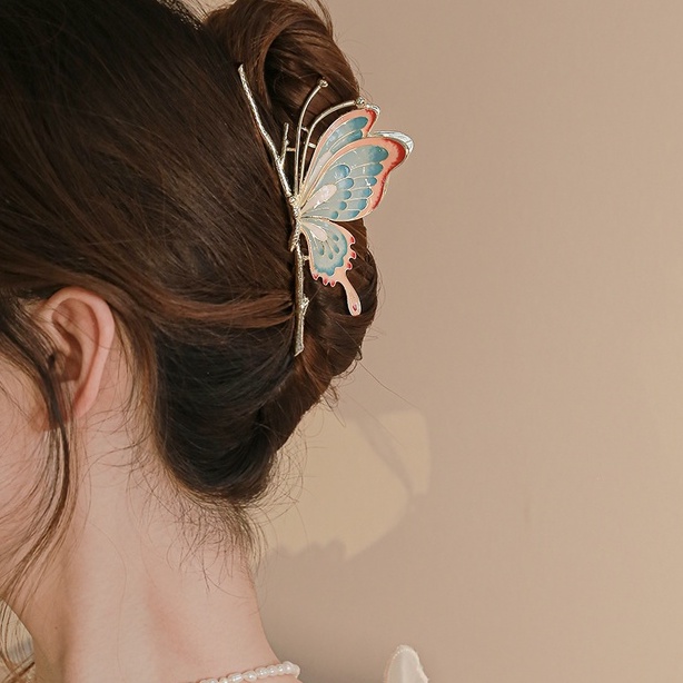 Kẹp Tóc Hình Bướm Nhiều Màu Thời Trang Mùa Hè Dành Cho Nữ Mã 2022
