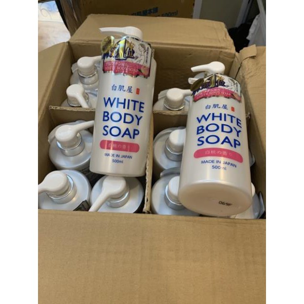 Sữa Tắm Toàn Thân White Body Soap 500ml [HangNhat]