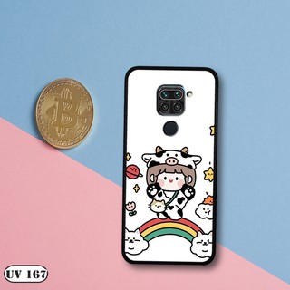 Ốp lưng nhám Xiaomi Redmi Note 9 - in hình