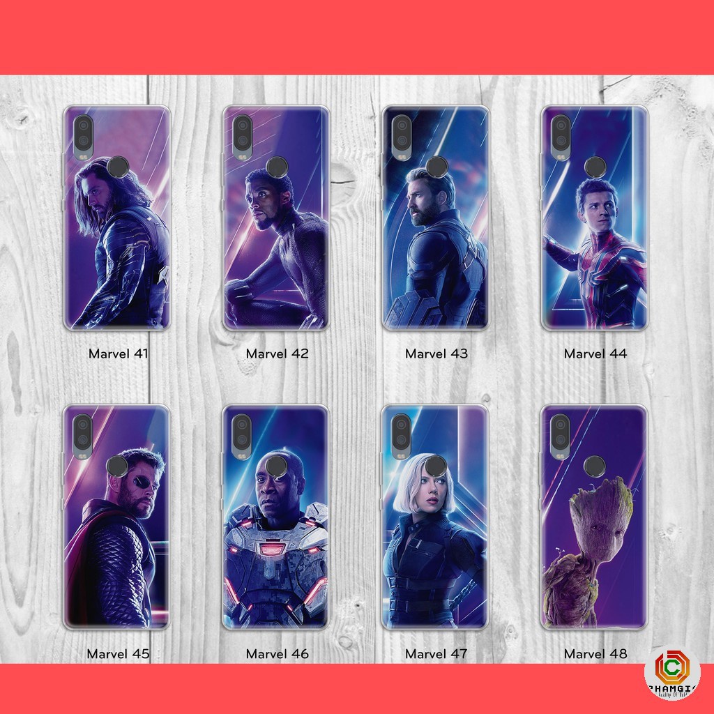 Ốp lưng vsmart active 1 active 1+ siêu anh hùng avenger