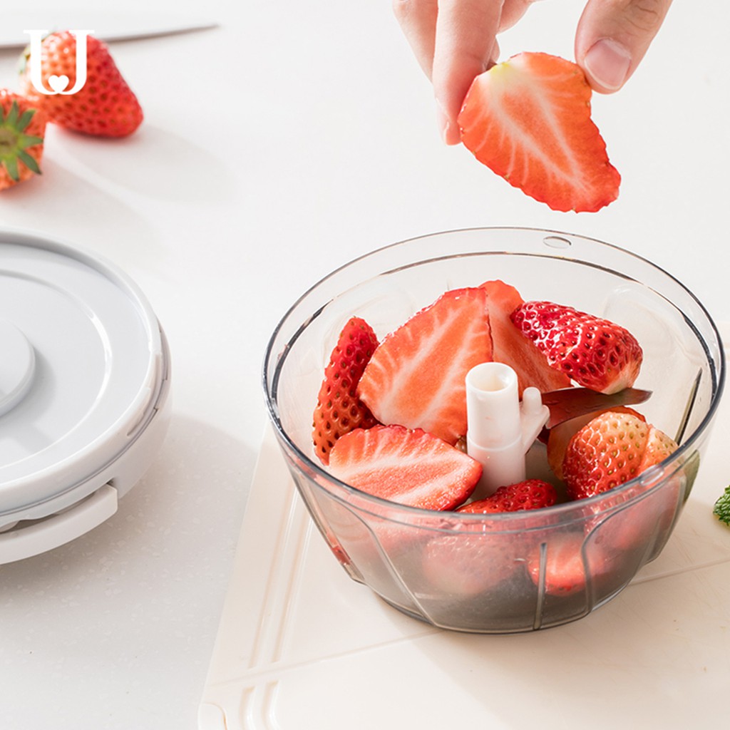 Xiaomi Youpin Máy Xay Thịt Tỏi Nghiền Rau Củ Jordan&Judy KT008 Mini Thủ Công