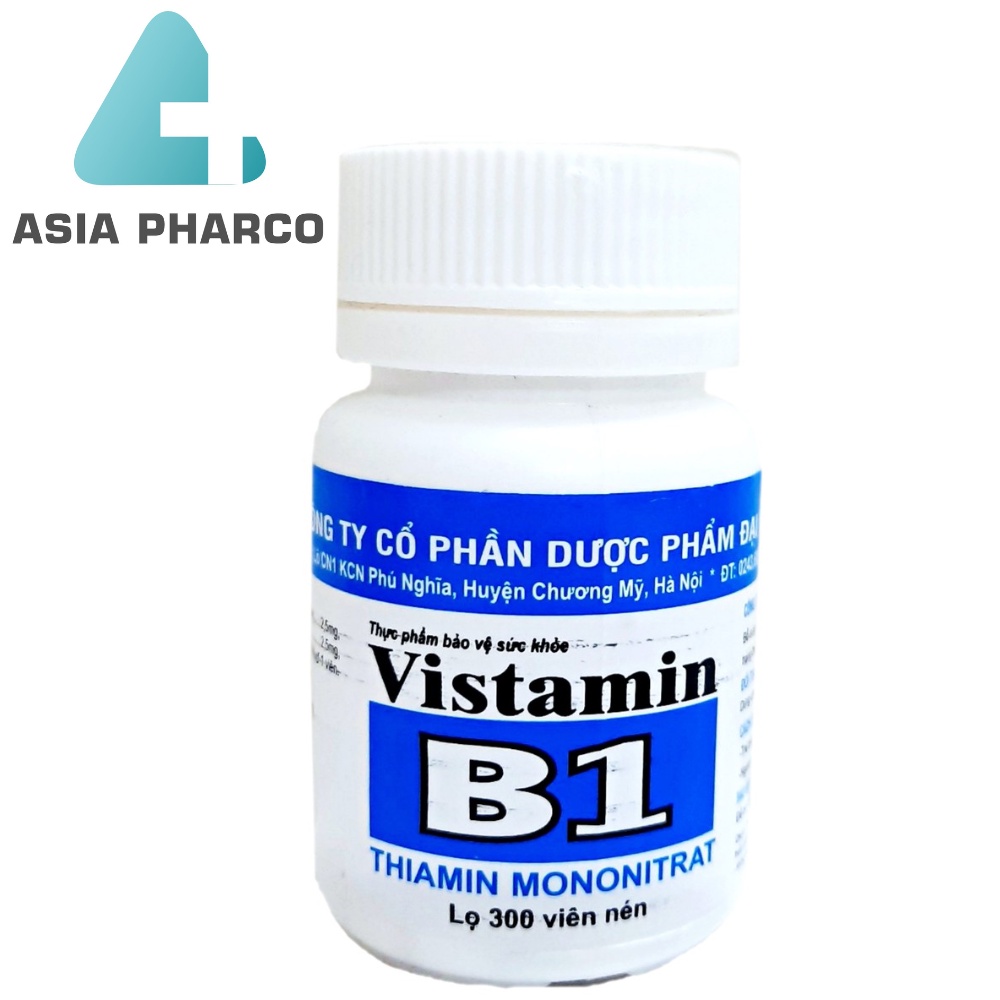 Vistamin B1 Đại Uy bổ sung B1,giúp trẻ em người lớn ăn ngủ ngon làm đẹp, đắp mặt, tắm trắng , gội đầu kích mọc tóc