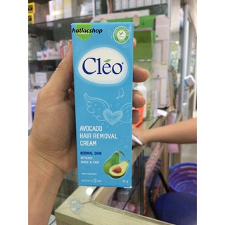 Kem Tẩy Lông Cleo Avocado Hair Removal Cream Normal Skin 50 gr