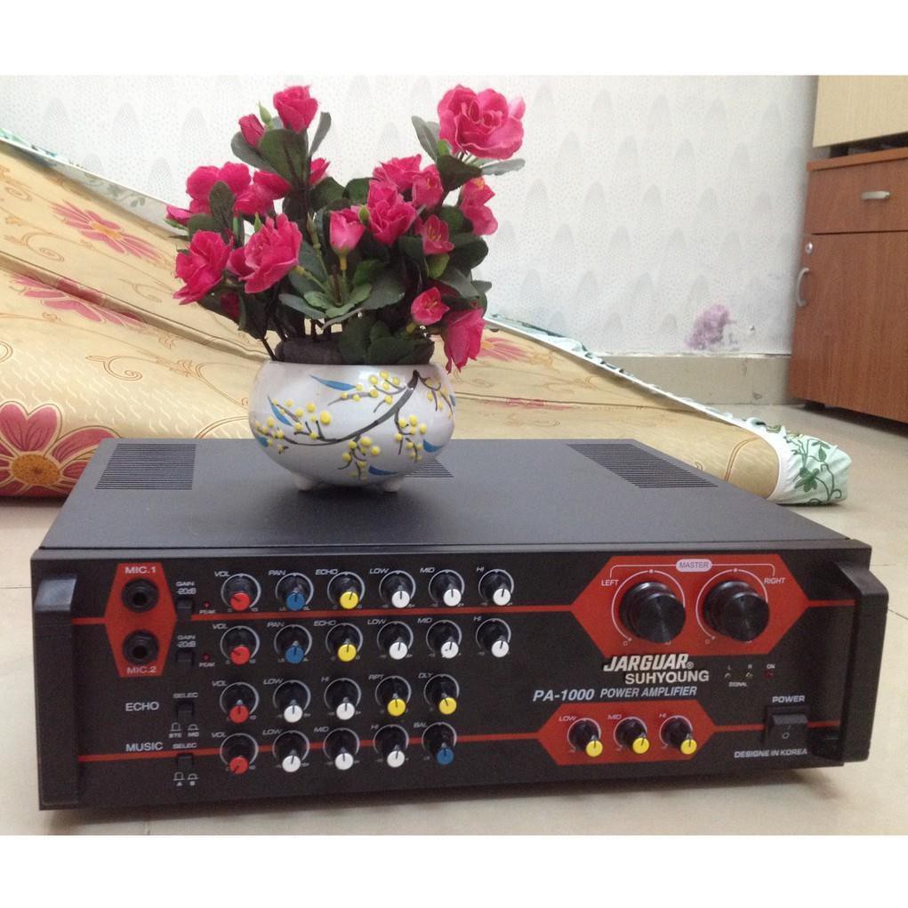 Sốc..!!! Amply JARGUAR chỉnh nhạc, hát karaoke ...
